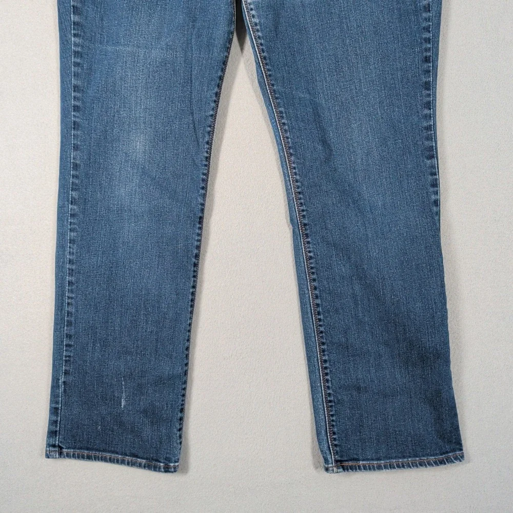 Levis 525 Perfect Waist Straight Leg Jeans Mens W33 L30‎ Blue Denim 15564-0045
